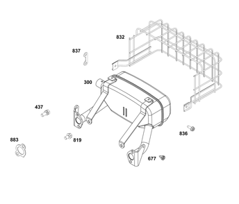 Exhaust Group Diagram and Parts List for 356447-0670-G1 200000 - 399999 Briggs and Stratton Engine